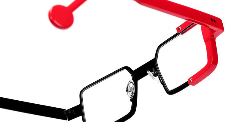 Sabine Be Be Cubic 879 44 - Black Shiny/Red Shiny #id:sbebecubic879_s:108115