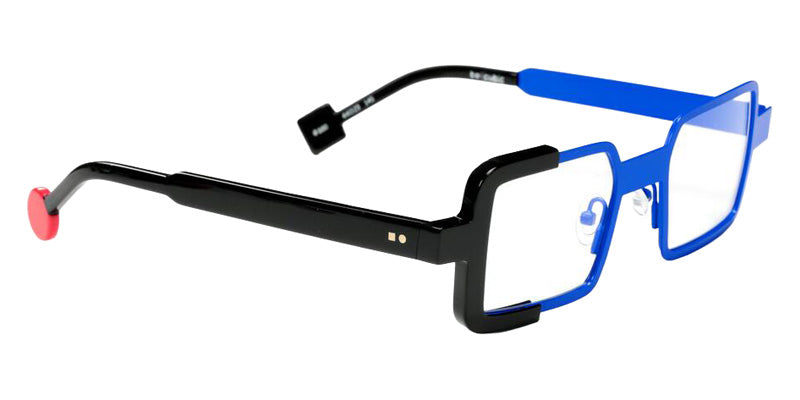 Sabine Be Be Cubic 880 44 - Blue Majorelle Satin/Black Shiny #id:sbebecubic880_s:110105
