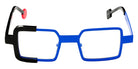 Sabine Be Be Cubic 880 44 - Blue Majorelle Satin/Black Shiny #id:sbebecubic880_s:110110