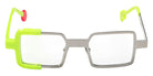 Sabine Be Be Cubic 881 44 - Drak Ruthenium Polished/Yellow Fluorescent Shiny #id:sbebecubic881_s:112110