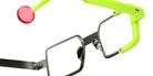 Sabine Be Be Cubic 881 44 - Drak Ruthenium Polished/Yellow Fluorescent Shiny #id:sbebecubic881_s:112115