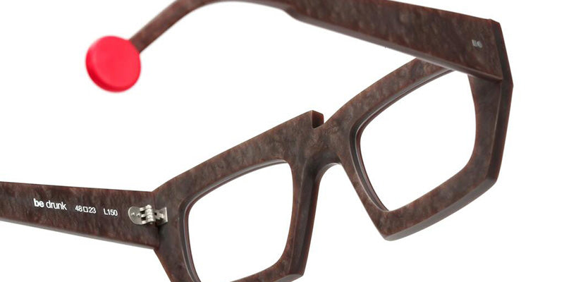 Sabine Be Be Drunk 476 48 - Brown Marbled Matte/Coral Fluorescent #id:sbebedrunk476_s:100115