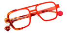 Sabine Be Be Fierce 835 50 - Orange Fluorescent Satin |Shears Hops Shiny #id:sbebefierce835_s:100100
