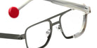 Sabine Be Be Fierce 839 50 - Gray Dark Satin/Horn Gray Shiny #id:sbebefierce839_s:108115