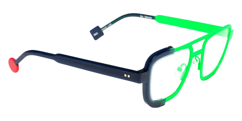 Sabine Be Be Fierce 840 50 - Green Fluorescent Satin/Blue Night Shiny #id:sbebefierce840_s:110105