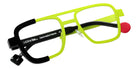 Sabine Be Be Fierce 841 50 - Yellow Fluorescent Satin/Black Shiny #id:sbebefierce841_s:112100
