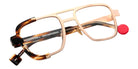 Sabine Be Be Fierce 842 50 - Or Yellow Pale Polished/Tortoiseshell Flame Shiny #id:sbebefierce842_s:114100