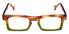 Sabine Be Be Geek 193 48 - Tortoiseshell Veined Blonde Shiny/Green Clear Translucent Shiny #id:sbebegeek193_s:100110
