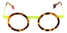 Sabine Be Be Gipsy 210 43 - Tortoiseshell Fawn Shiny/Yellow Fluorescent Satin #id:sbebegipsy210_s:102110