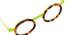 Sabine Be Be Gipsy 210 43 - Tortoiseshell Fawn Shiny/Yellow Fluorescent Satin #id:sbebegipsy210_s:102115