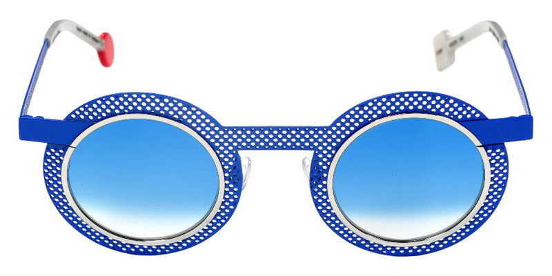 Sabine Be Be Gipsy Hole Sun 499 43 - Blue Majorelle Satin Perforated/Palladium Polished #id:sbebegipsyholesun499_s:102110
