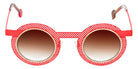 Sabine Be Be Gipsy Hole Sun 500 43 - Orange Fluorescent Satin Perforated/Or Rose Polished #id:sbebegipsyholesun500_s:104110
