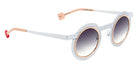 Sabine Be Be Gipsy Hole Sun 505 43 - White Satin Perforated/Or Rose Polished #id:sbebegipsyholesun505_s:112105