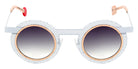 Sabine Be Be Gipsy Hole Sun 505 43 - White Satin Perforated/Or Rose Polished #id:sbebegipsyholesun505_s:112110