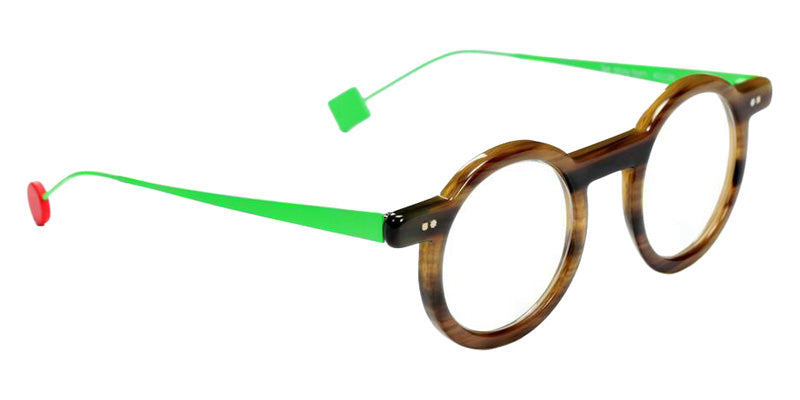 Sabine Be Be Gipsy Horn 130 43 - Green Fluorescent Satin #id:sbebegipsyhorn130_s:106105
