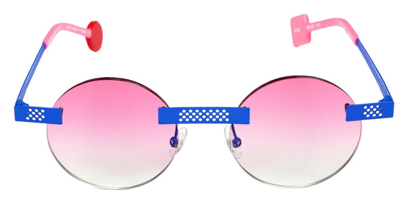 Sabine Be Be Gipsy Pierced Sun 122 48 - Blue Majorelle Satin #id:sbebegipsypiercedsun122_s:100110