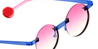 Sabine Be Be Gipsy Pierced Sun 122 48 - Blue Majorelle Satin #id:sbebegipsypiercedsun122_s:100115