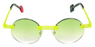 Sabine Be Be Gipsy Pierced Sun 132 48 - Yellow Fluorescent Satin #id:sbebegipsypiercedsun132_s:102110