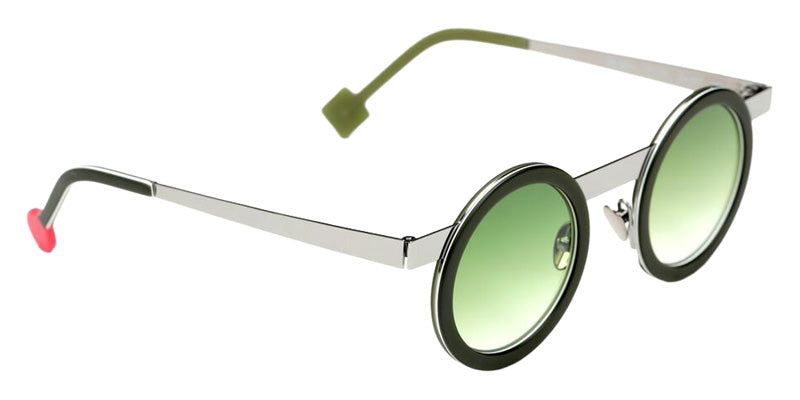 Sabine Be Be Gipsy Sun 347 43 - Green Clear Translucent Matte/Ruthenium Polished #id:sbebegipsysun347_s:112105