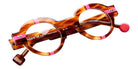 Sabine Be Be Groom 454 43 - Tortoiseshell Blonde Veined Shiny/Rose Fluorescent Shiny #id:sbebegroom454_s:100100