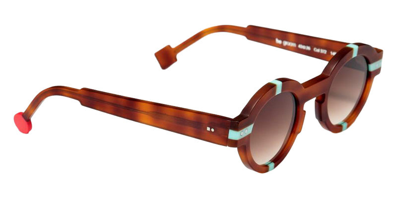 Sabine Be Be Groom Sun 372 43 - Tortoiseshell Blonde Matte/Turquoise Matte #id:sbebegroomsun372_s:102105