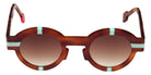 Sabine Be Be Groom Sun 372 43 - Tortoiseshell Blonde Matte/Turquoise Matte #id:sbebegroomsun372_s:102110