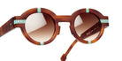 Sabine Be Be Groom Sun 372 43 - Tortoiseshell Blonde Matte/Turquoise Matte #id:sbebegroomsun372_s:102115