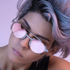Sabine Be Be Groovy Slim Sun 124 49 - Orange Fluorescent Satin #id:sbebegroovyslimsun124_s:100120