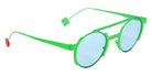 Sabine Be Be Groovy Slim Sun 130 49 - Green Fluorescent Satin #id:sbebegroovyslimsun130_s:102105