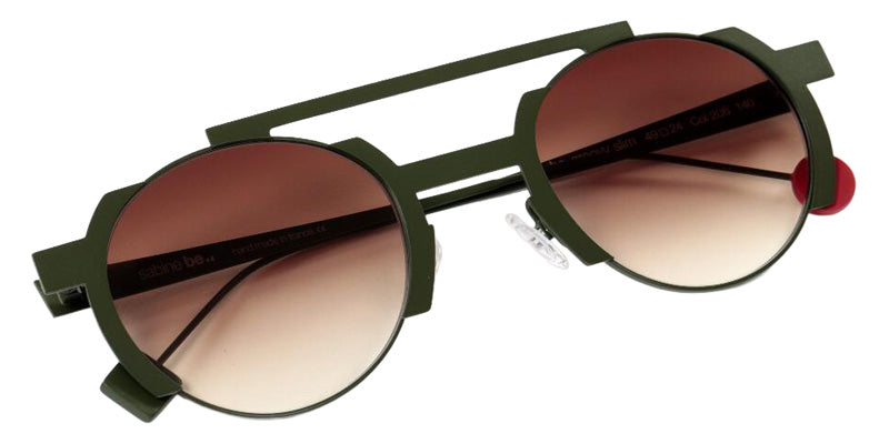 Sabine Be Be Groovy Slim Sun 206 49 - Khaki Satin #id:sbebegroovyslimsun206_s:112100