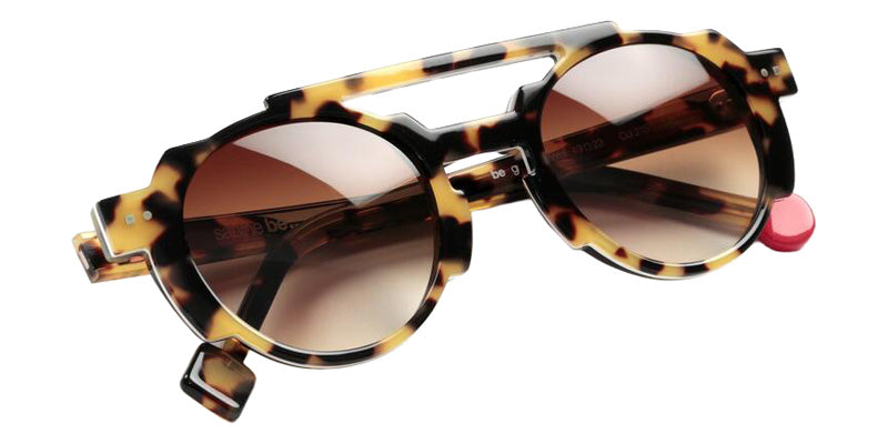 Sabine Be Be Groovy Swell Sun 215 49 - Tortoiseshell Tokyo/White/Tortoiseshell Tokyo Shiny #id:sbebegroovyswellsun215_s:106100