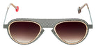 Sabine Be Be Legend Hole Sun 506 51 - Gray Taupe Satin Perforated/Or Rose Polished #id:sbebelegendholesun506_s:102110