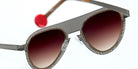 Sabine Be Be Legend Hole Sun 506 51 - Gray Taupe Satin Perforated/Or Rose Polished #id:sbebelegendholesun506_s:102115