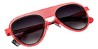 Sabine Be Be Legend Hole Sun 508 51 - Orange Fluorescent Satin Perforated/Ruthenium Polished #id:sbebelegendholesun508_s:106100