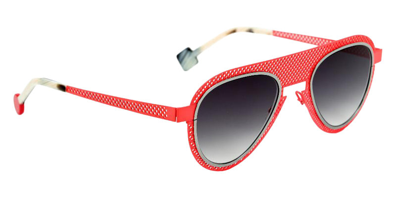 Sabine Be Be Legend Hole Sun 508 51 - Orange Fluorescent Satin Perforated/Ruthenium Polished #id:sbebelegendholesun508_s:106105