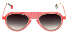 Sabine Be Be Legend Hole Sun 508 51 - Orange Fluorescent Satin Perforated/Ruthenium Polished #id:sbebelegendholesun508_s:106110
