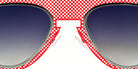 Sabine Be Be Legend Hole Sun 508 51 - Orange Fluorescent Satin Perforated/Ruthenium Polished #id:sbebelegendholesun508_s:106115