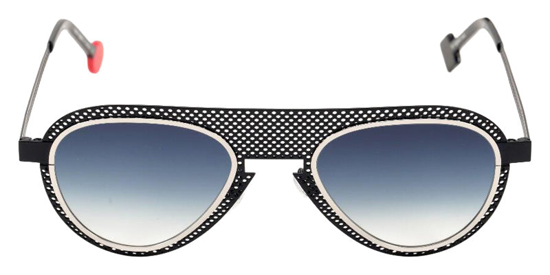 Sabine Be Be Legend Hole Sun 509 51 - Blue Marine Satin Perforated/Palladium Polished #id:sbebelegendholesun509_s:108110