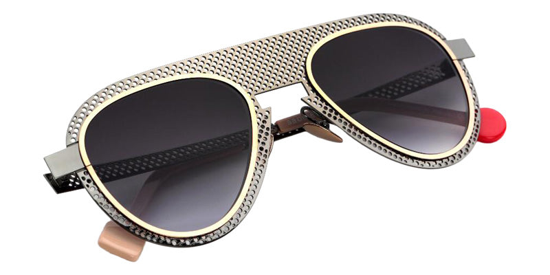 Sabine Be Be Legend Hole Sun 510 51 - Ruthenium Polished Perforated/Or Rose Polished #id:sbebelegendholesun510_s:110100