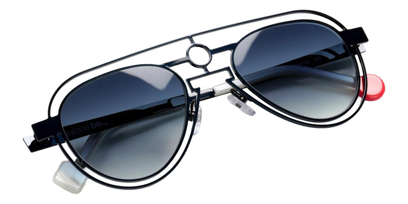 Sabine Be Be Legend Wire Sun 135 52 - Blue Marine Satin #id:sbebelegendwiresun135_s:106100