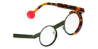 Sabine Be Be Loop 825 43 - Khaki Satin/Tortoiseshell Fawn Khaki Shiny #id:sbebeloop825_s:102110