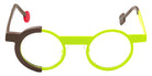 Sabine Be Be Loop 875 43 - Yellow Fluorescent Satin/Taupe Matte #id:sbebeloop875_s:110115