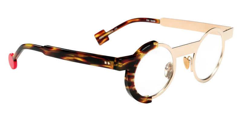 Sabine Be Be Loop 876 43 - Or Yellow Polished/Tortoiseshell Veined Dark Shiny #id:sbebeloop876_s:112105
