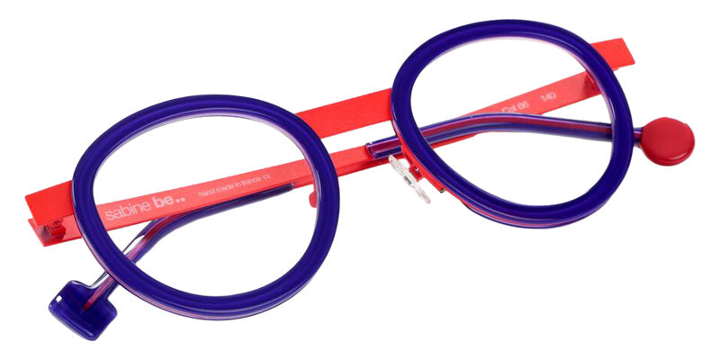 Sabine Be Be Lucky 66_1 47 - Violet Shiny/Orange Fluorescent #id:sbebelucky661_s:104100