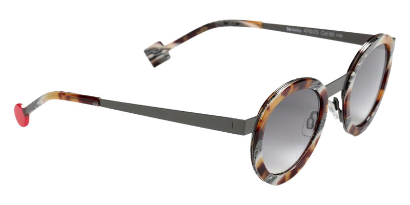 Sabine Be Be Lucky Sun 65_2 47 - Tortoiseshell Vintage Shiny/Taupe Satin #id:sbebeluckysun652_s:106105
