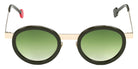 Sabine Be Be Lucky Sun 672 47 - Khaki Shiny/Or Yellow Polished #id:sbebeluckysun672_s:116110