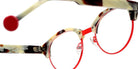 Sabine Be Be Master Pantos 560 51 - Horn Blonde Brilliant/Orange Fluorescent Satin #id:sbebemasterpantos560_s:102115
