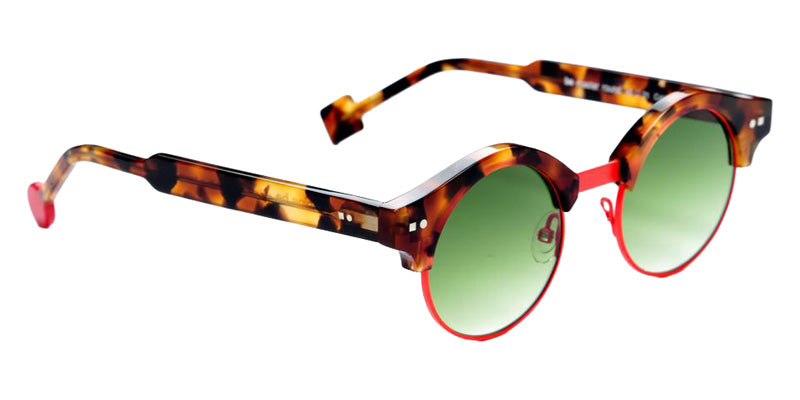 Sabine Be Be Master Round Sun 545 45 - Tortoiseshell Fawn Shiny/Orange Fluorescent Satin #id:sbebemasterroundsun545_s:102105
