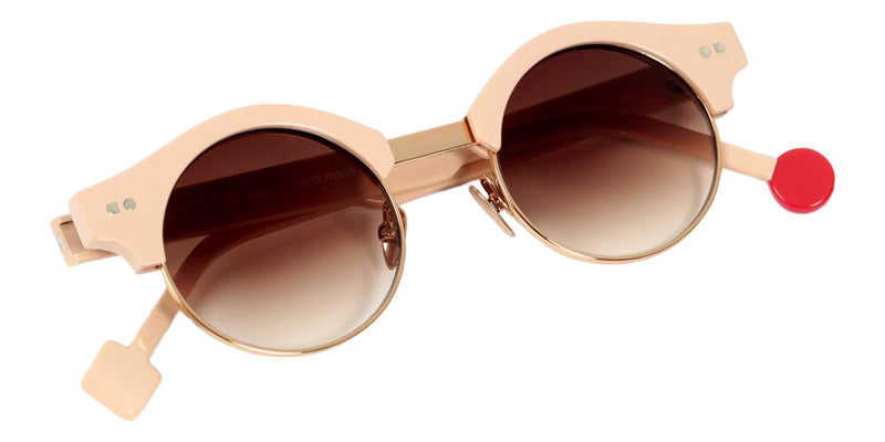 Sabine Be Be Master Round Sun 547 45 - Nude Shiny/Or Rose Polished #id:sbebemasterroundsun547_s:106100