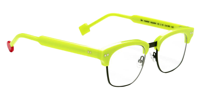 Sabine Be Be Master Square 550 52 - Yellow Fluorescent Shiny/Khaki Satin #id:sbebemastersquare550_s:100105